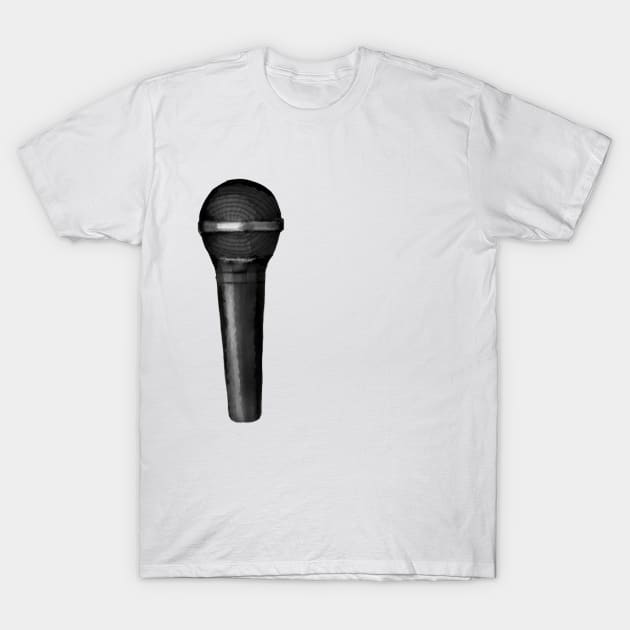 Microphone T-Shirt by melissamiddle